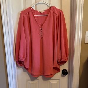 Women's Pink Blouse